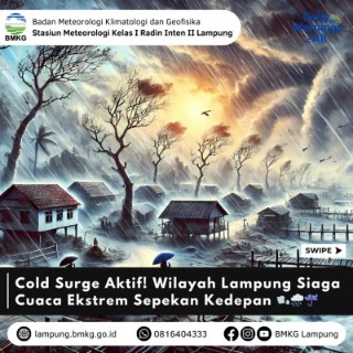 Delapan Wilayah di Lampung Terancam Gelombang Dingin