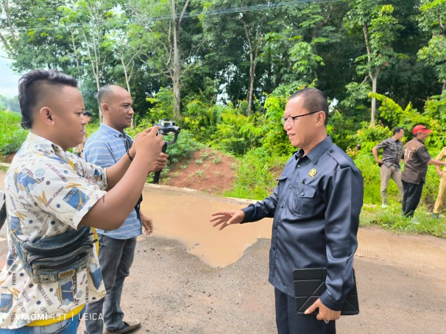 Belum Selesai Pengerjaan Sudah Lakukan PHO, Dinas PUPR Tubaba Dipertanyakan