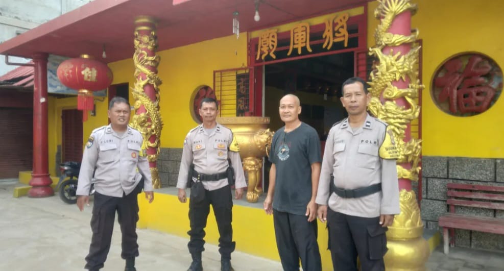 Ratusan Personel Polisi Dikerahkan Amankan Vihara