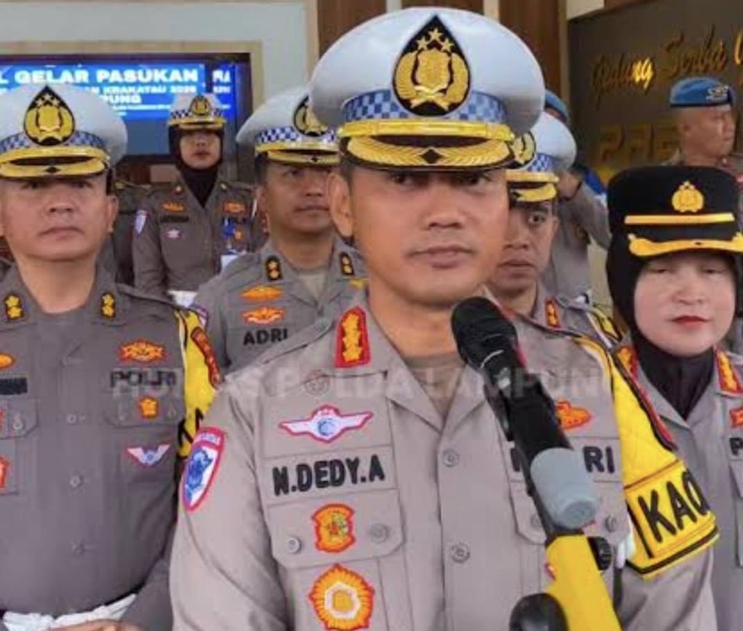 Polda Lampung Pastikan Arus Balik di Bakauheni Terkendali