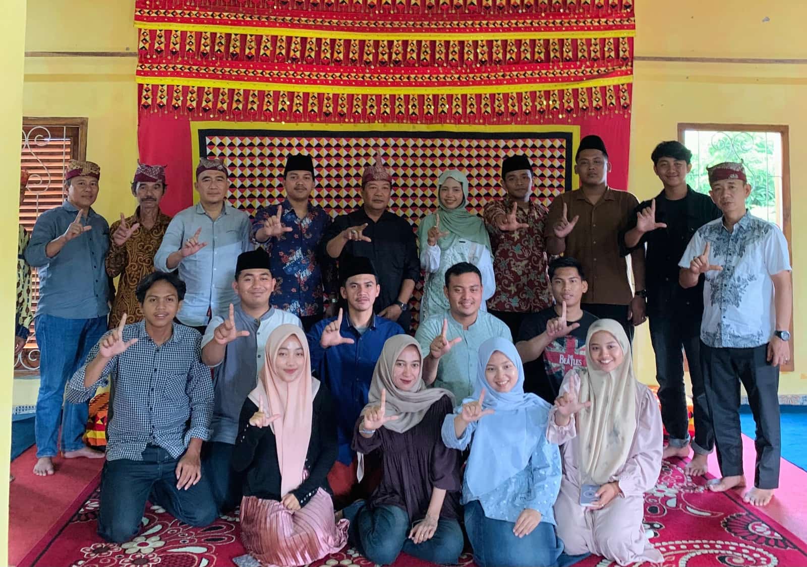 BEM PTNU Jalin Silaturahmi dengan Marga Keratuan Menangsi