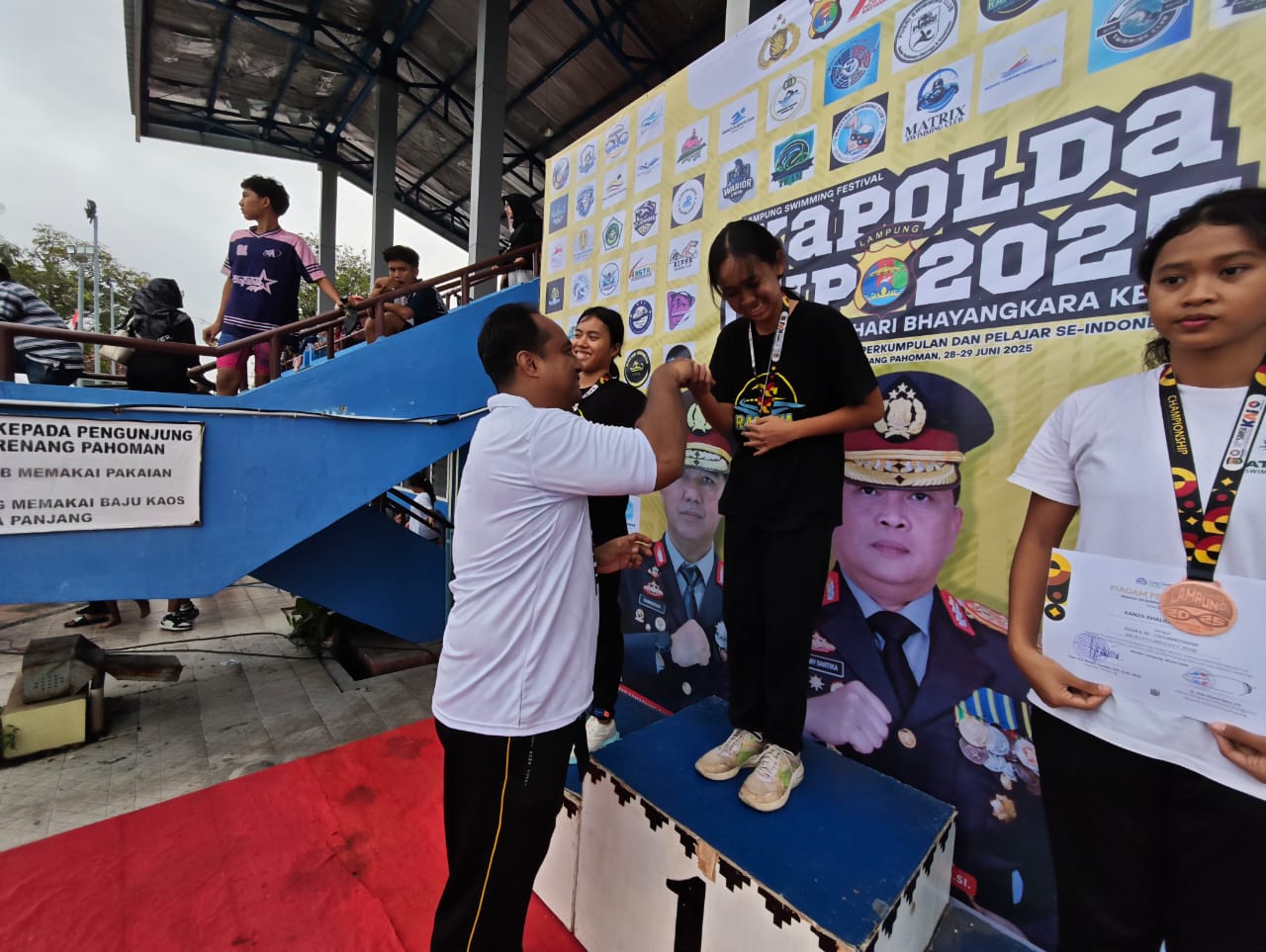 Di Balik Riak Air dan Semangat Juara, Kapolda Lampung