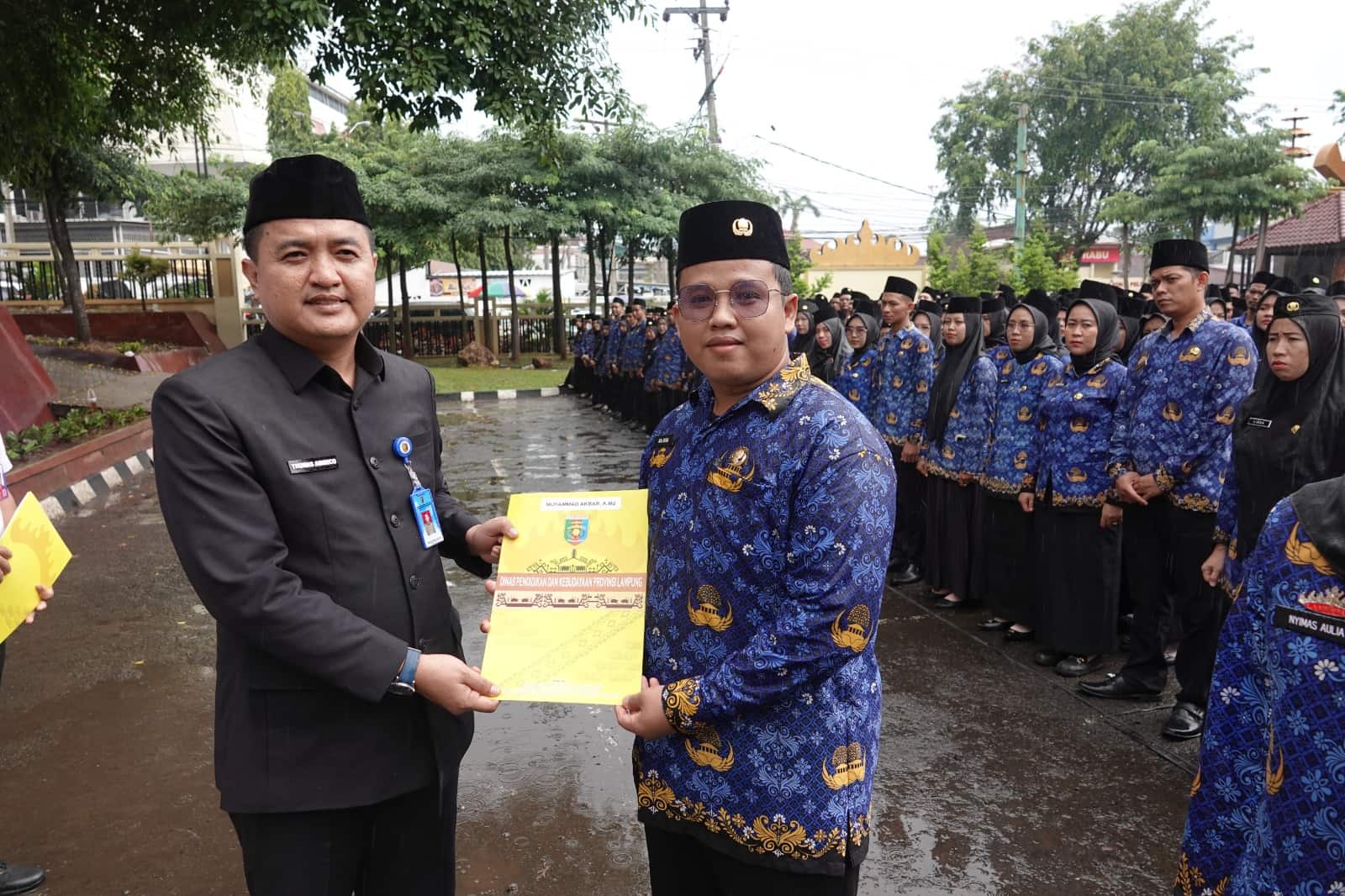 Disdikbud Lampung Lantik 2.514 Guru Honorer Jadi PPPK
