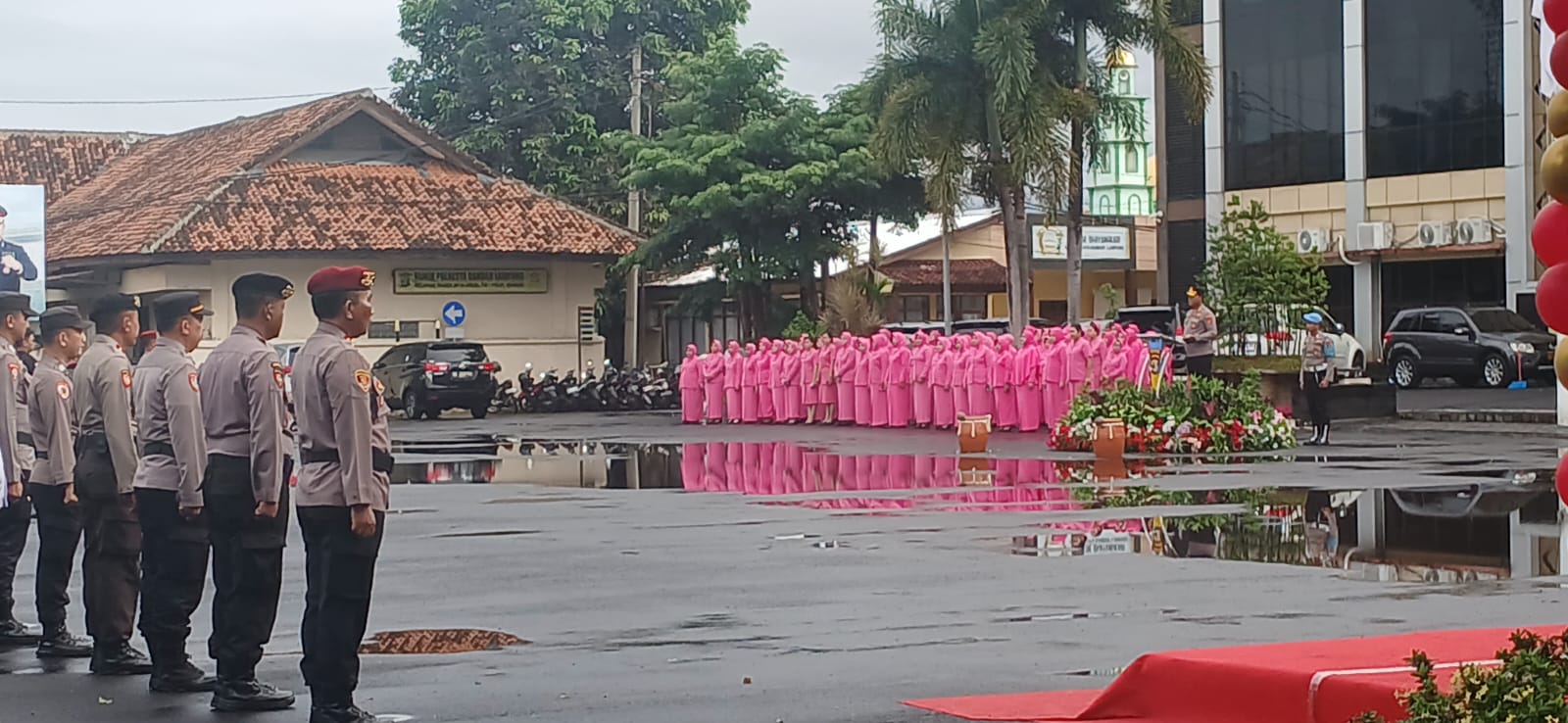 93 Personil Polresta Bandar Lampung Naik Pangkat