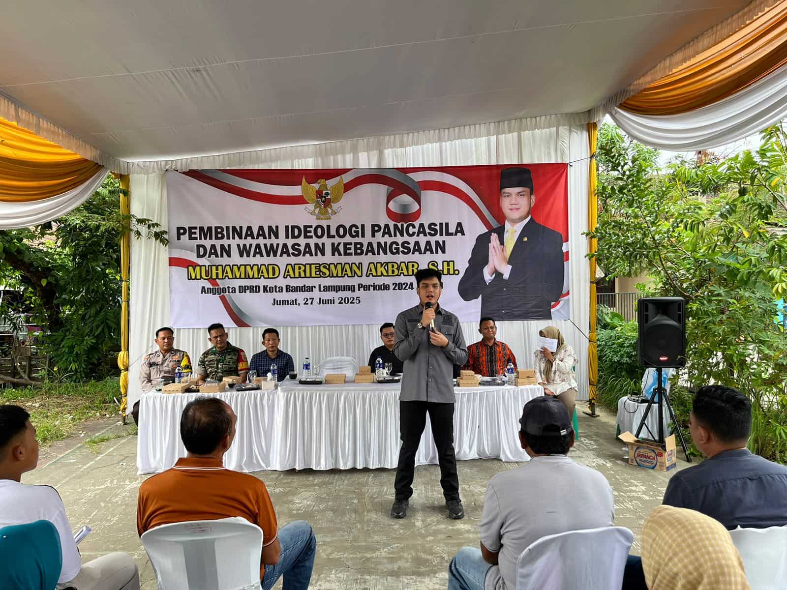 Anggota DPRD Gelar Sosialisasi Pembinaan Ideologi Pancasila dan Wawasan Kebangsaan