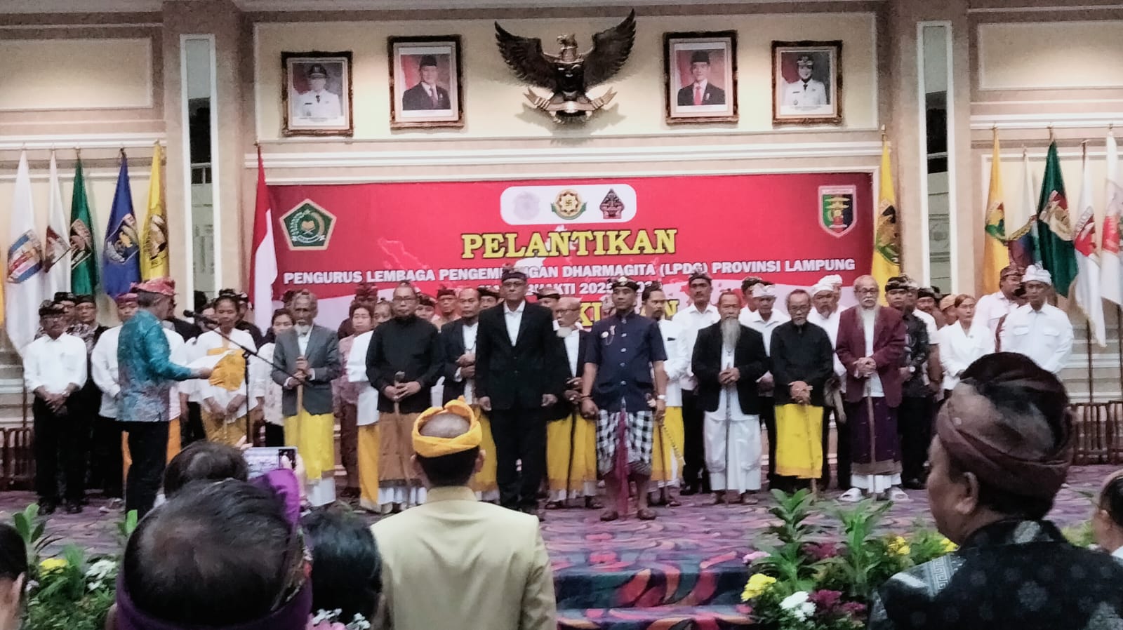 Pengurus LPDG dan Sabha Kertha Provinsi Lampung Resmi Dilantik