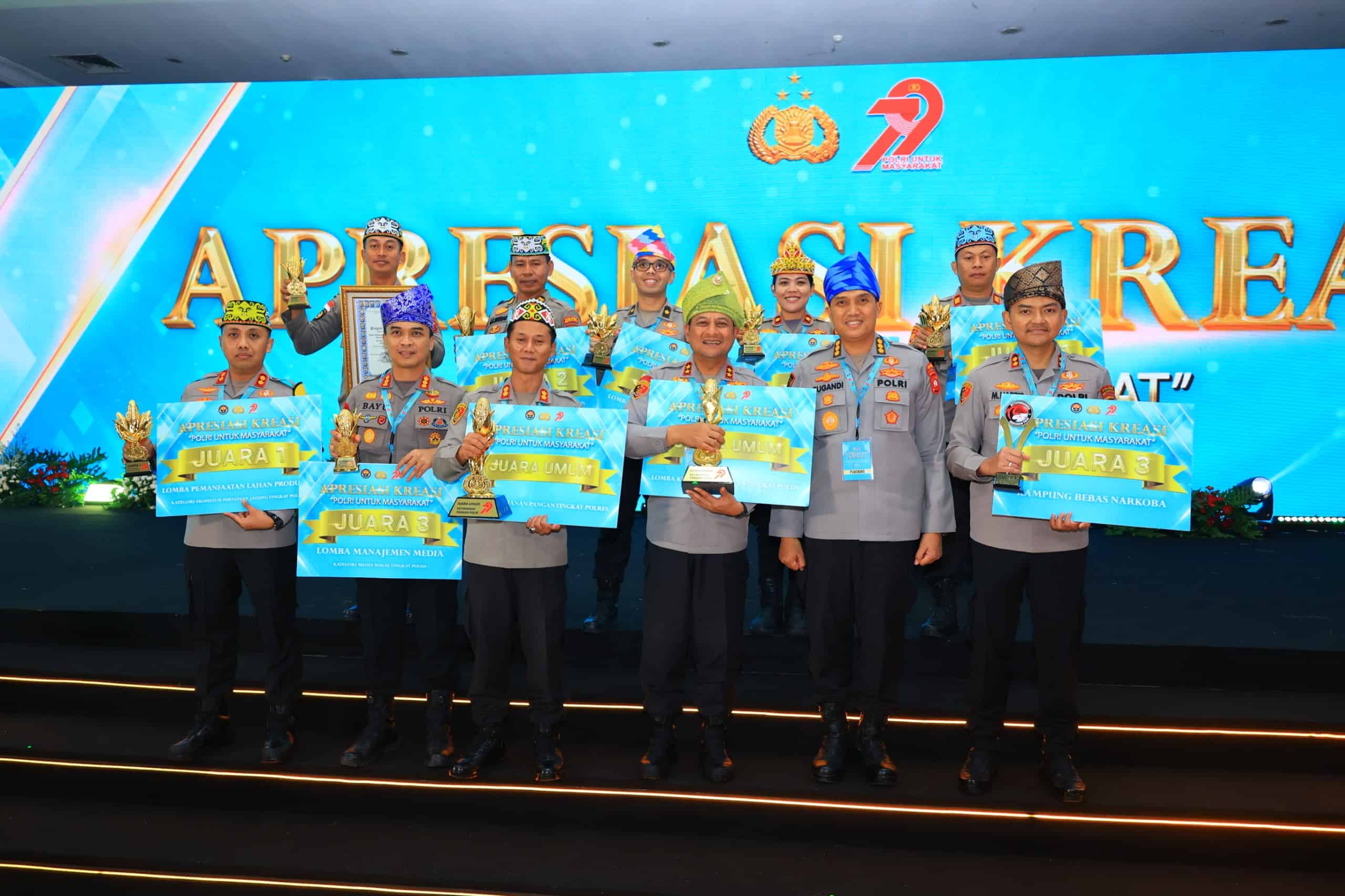 Borong Penghargaan Bergengsi Di Ajang Awarding Day: Apresiasi Kreasi Polri untuk Masyarakat