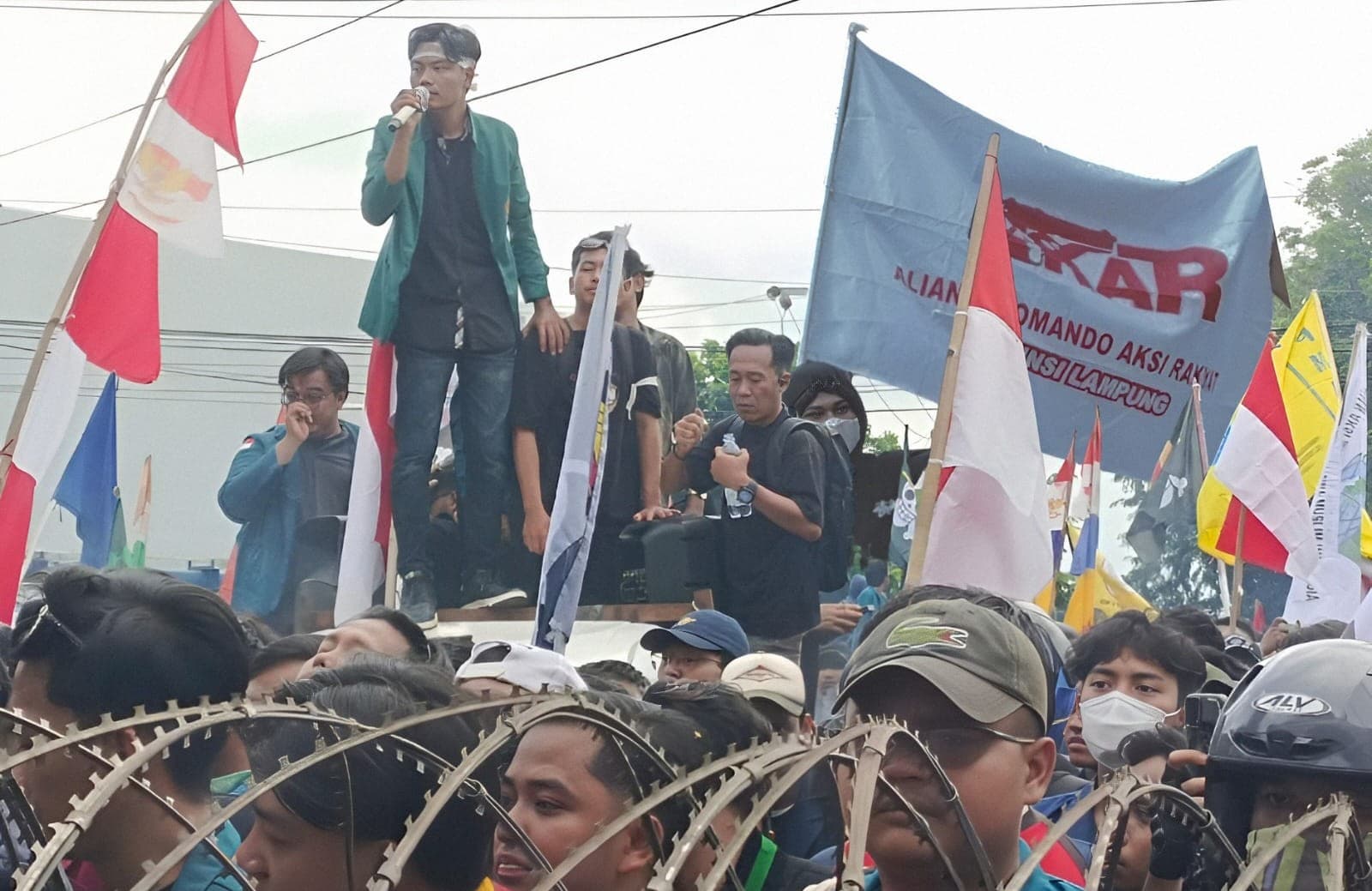 Ukur Ulang HGU PT SGC Masuk 10 Tuntutan Aksi Akbar Lampung