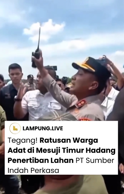 Kesbangpol Mesuji, Viral Dulu Baru Minta Maaf