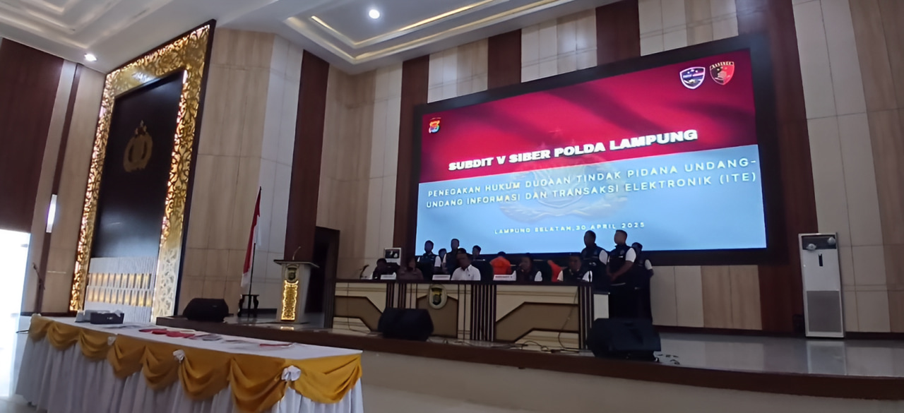 Polda Lampung Lakukan Pendalaman Kasus UU ITE, Masyarakat Diimbau Waspada Kejahatan Siber