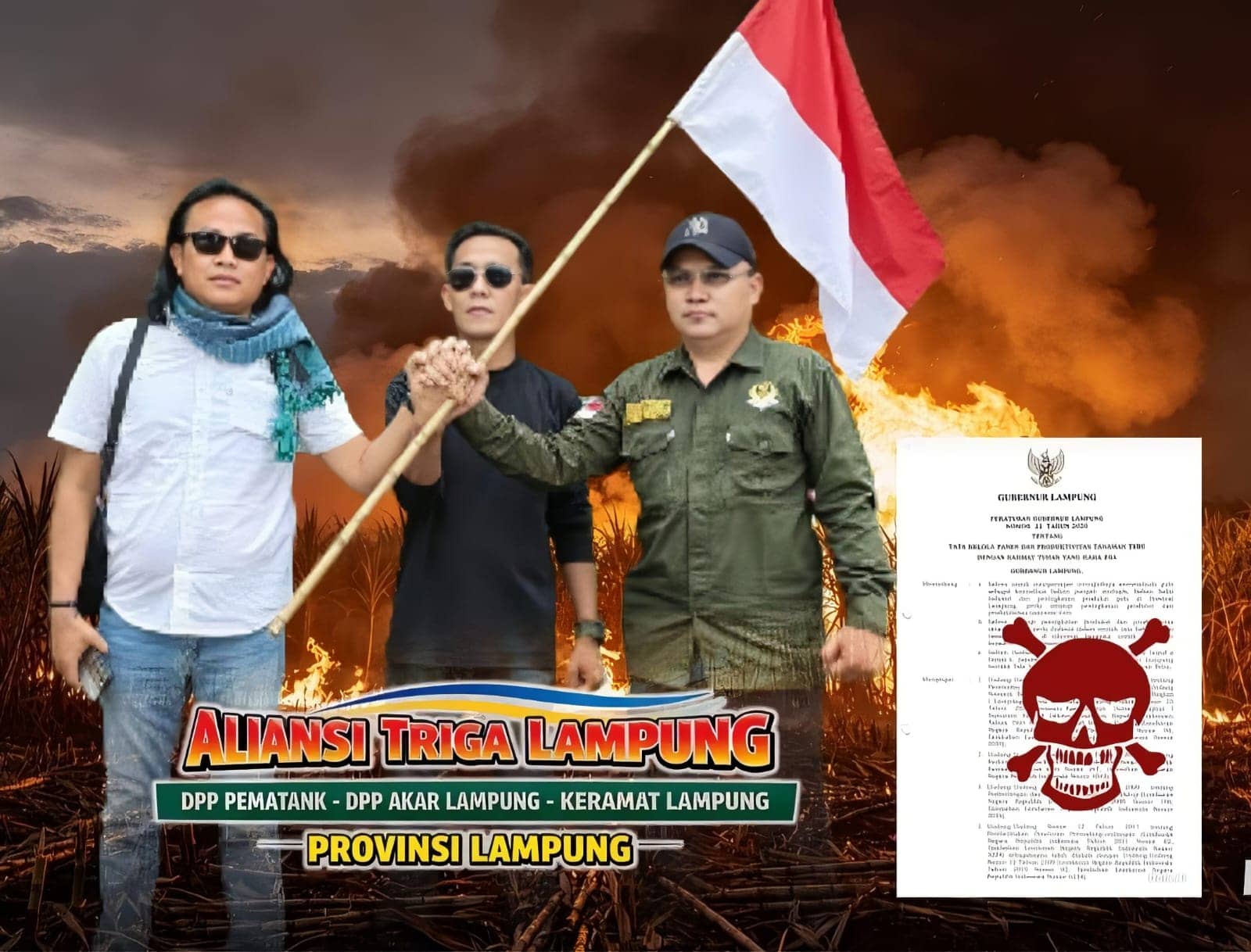 Triga Lampung Desak Keterlibatan Korporasi
