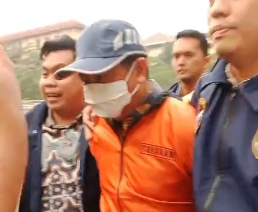 Sekda Lamteng Resmi Pakai Rompi Tahanan Polda Lampung