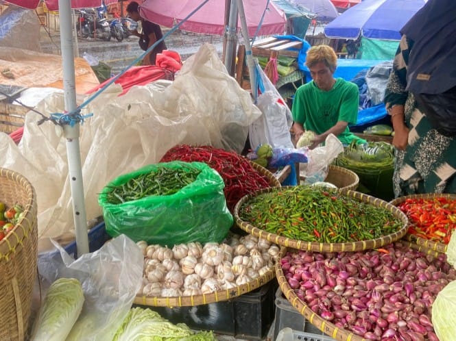 Cuaca Ekstrem Harga Cabai di Bandar Lampung Meroket