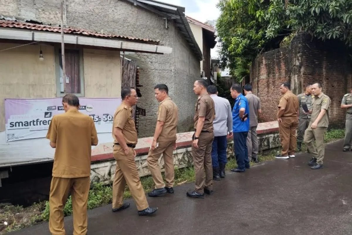 Pemkot Bandar Lampung Temukan Banyak Bangunan di Atas Saluran Air