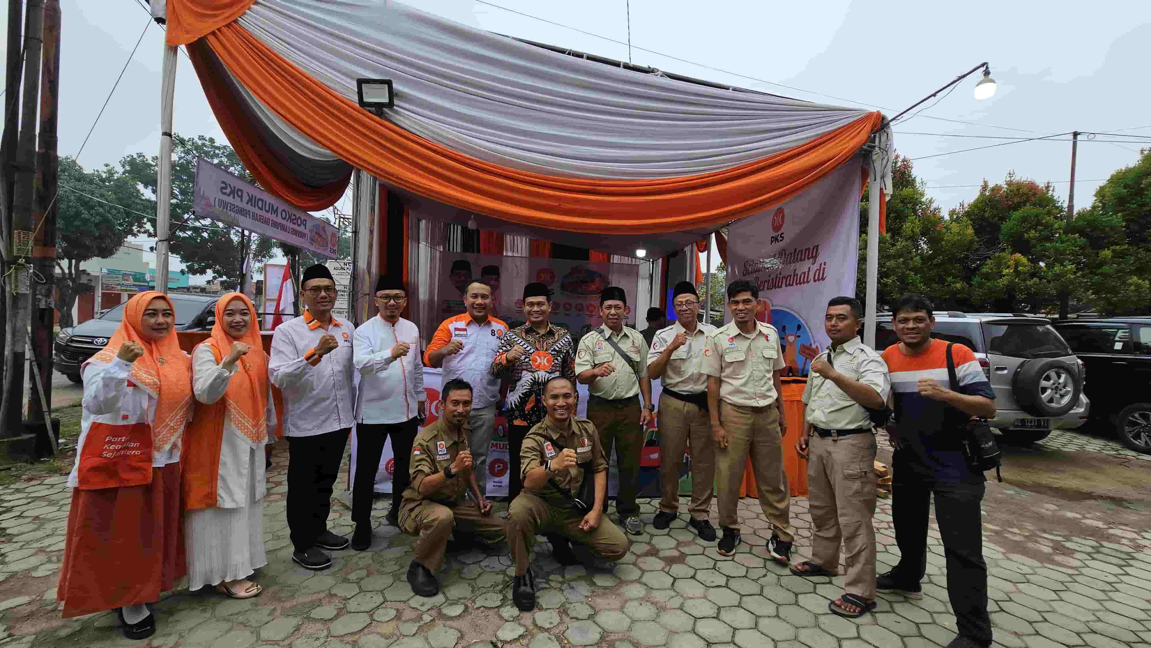 PKS Lampung Dirikan 6 Posko Mudik, Sediakan Layanan Gratis untuk Pemudik