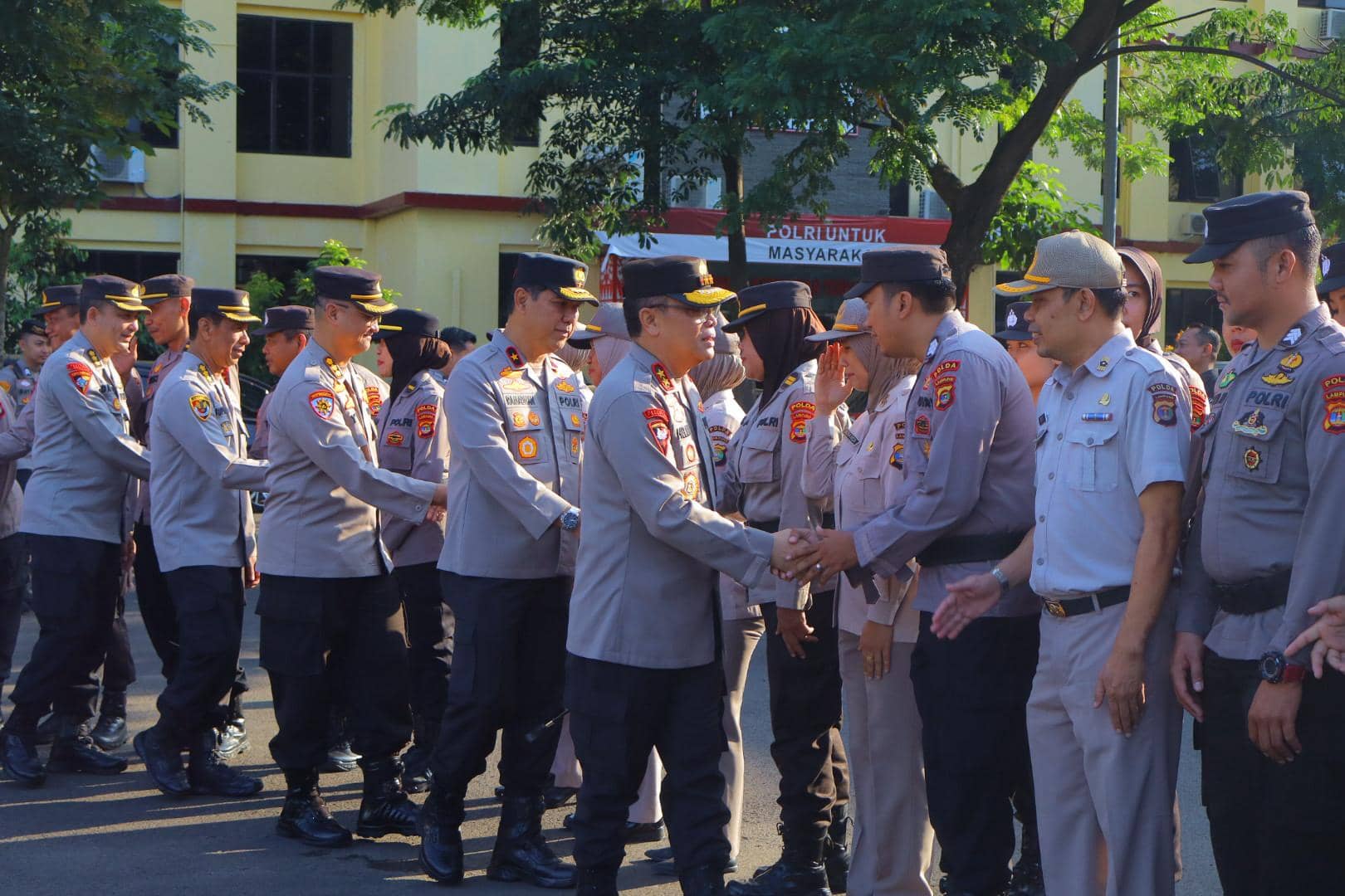 Halal Bihalal Polda Lampung mempererat Silaturahmi Personel