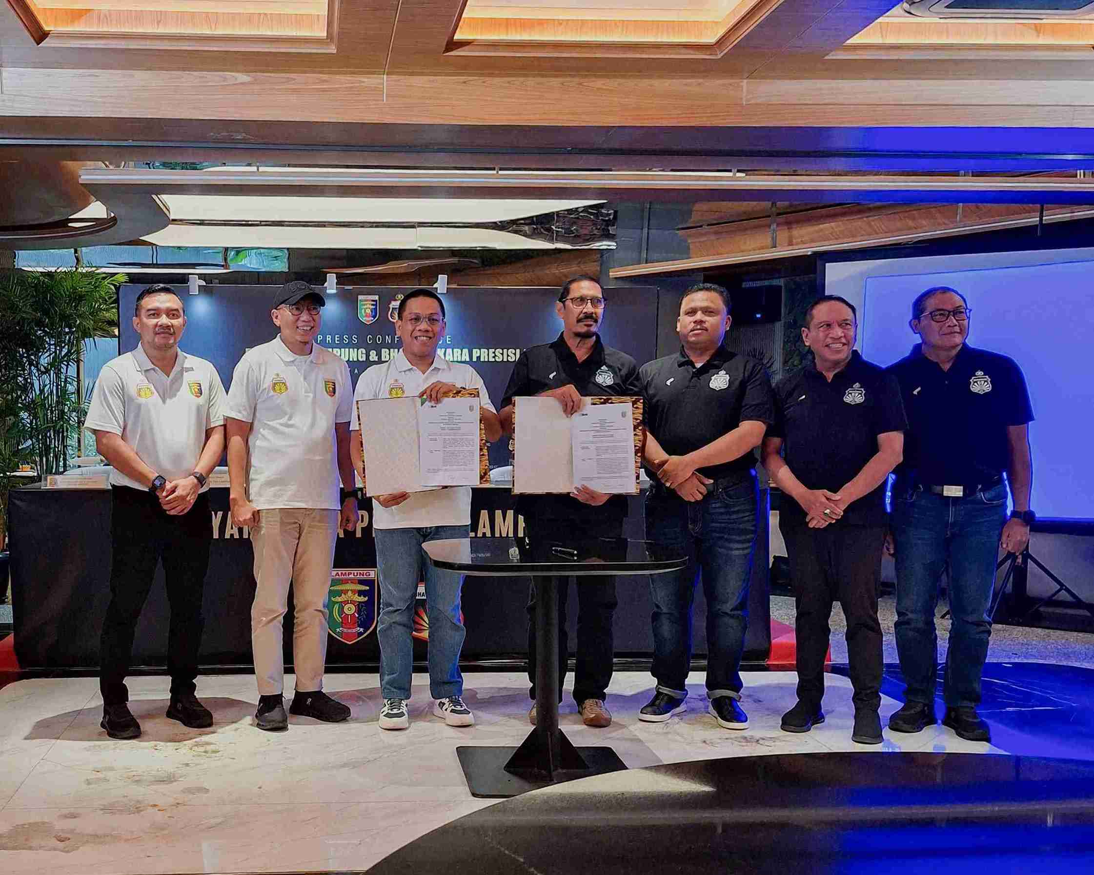 Bhayangkara Presisi FC Resmi Bermarkas di Lampung, Gubernur Mirza Sambut Antusias