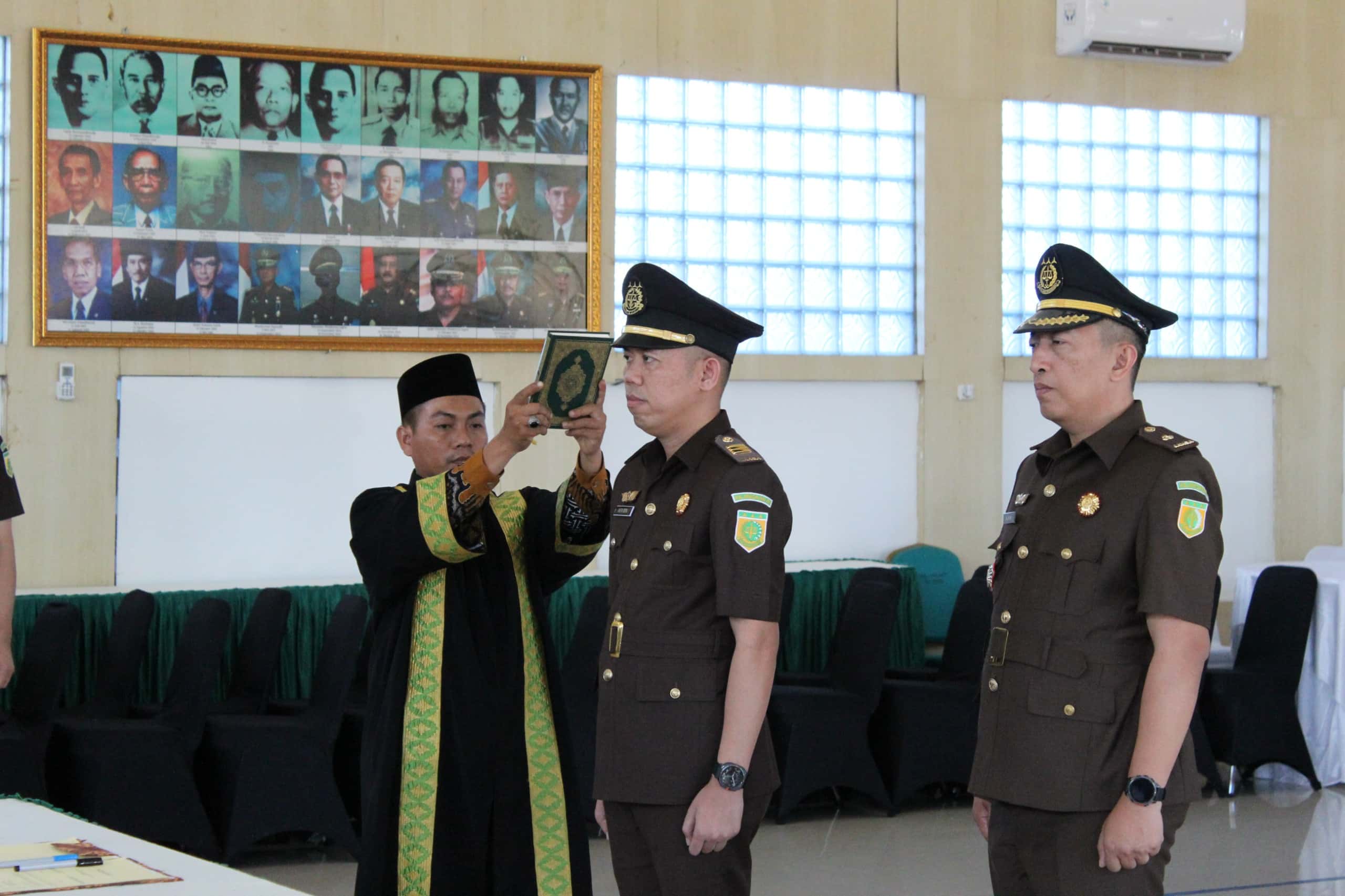 Jaksa Alfa Dera Resmi Jabat Kasi Intel Kejari Lampung Tengah