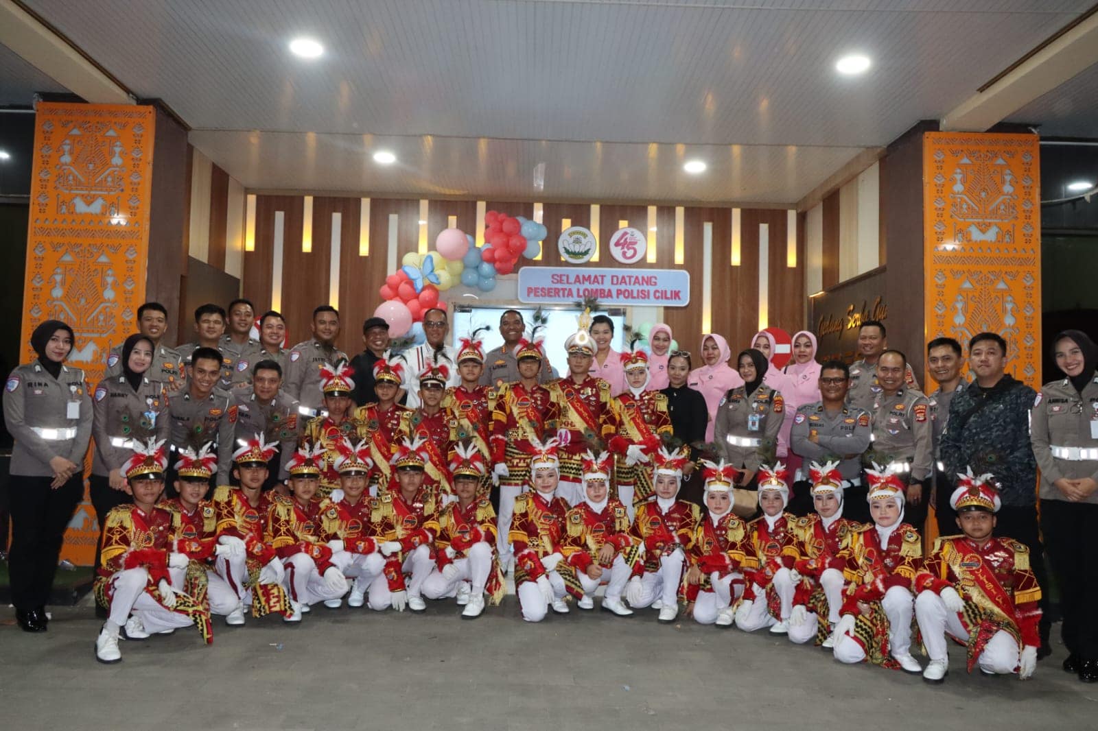 Pocil Polresta Bandar Lampung Raih Juara 1 di Ajang HUT YKB Ke 45