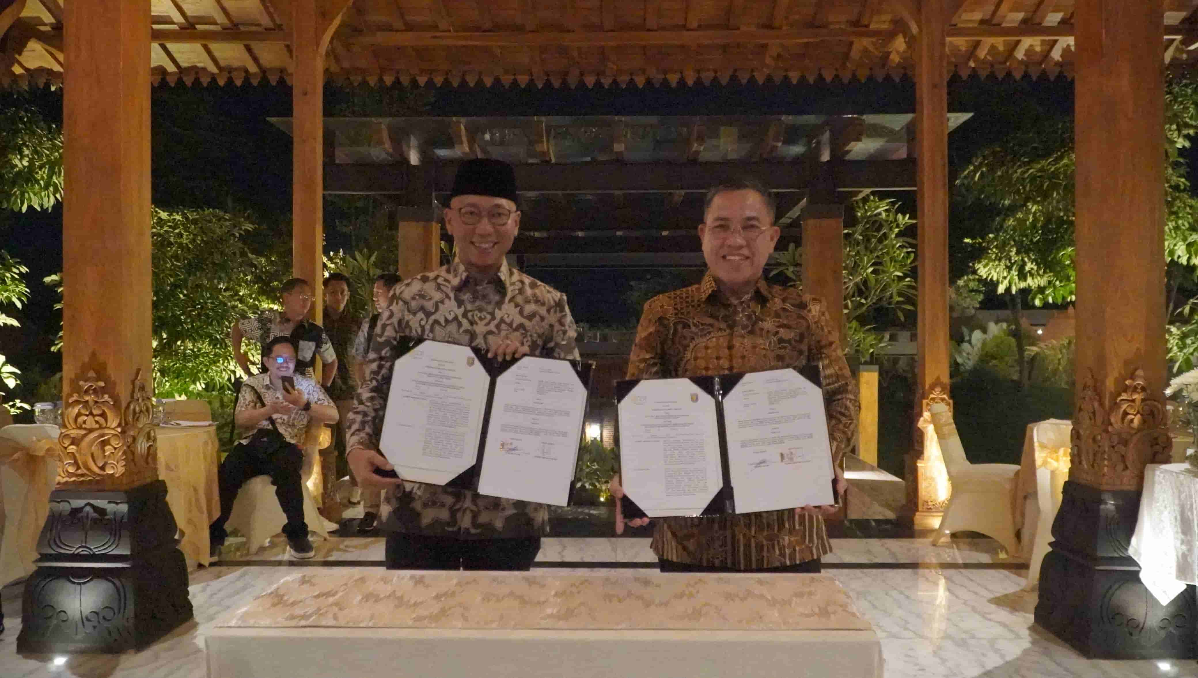 Gubernur Mirza Tanda Tangani MoU dengan Rumah Sakit SSCR Semarang