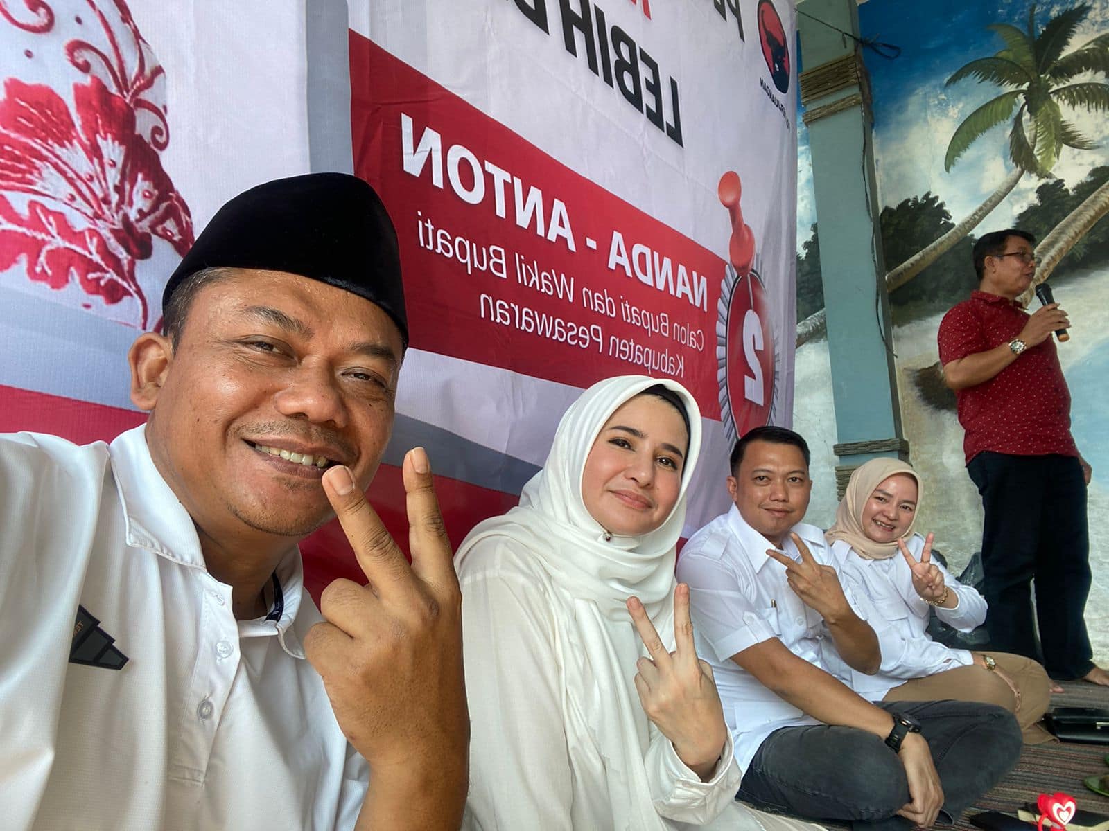 Politisi PDIP Ajak Gerindra All Out Menangkan Nanda-Anton di PSU