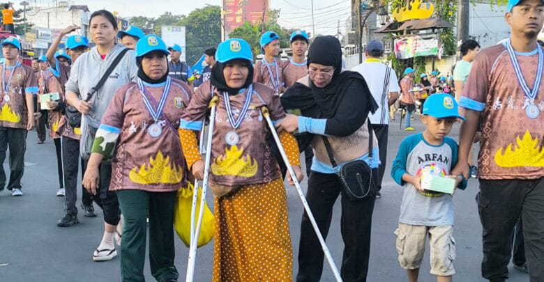 Bandar Lampung Pecahkan Rekor MURI Lewat Senam Disabilitas Terbanyak