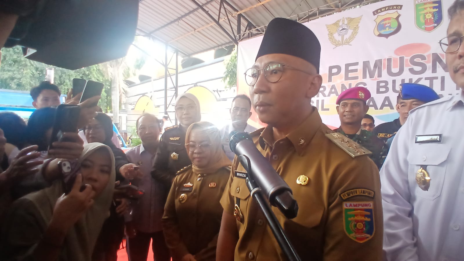 BNN Gagalkan Peredaran 15 Kg Sabu, Gubernur Lampung: Kita Perang Melawan Narkoba