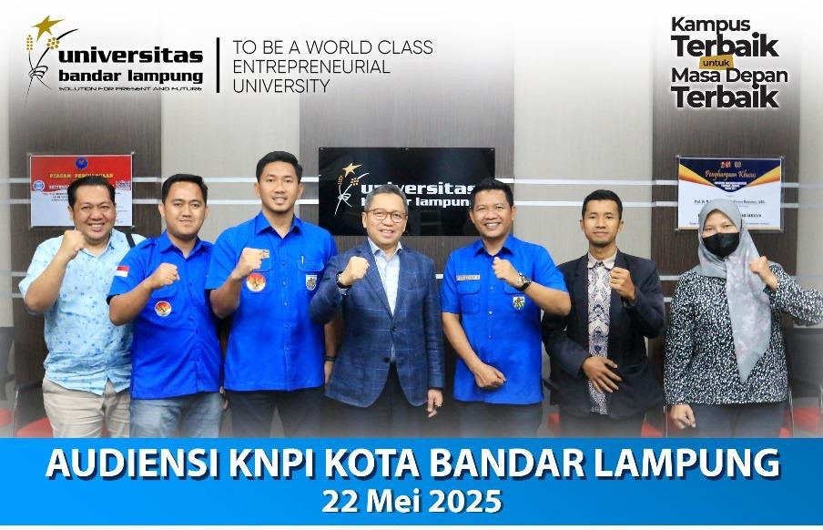 DPD KNPI Kota Bandar Lampung Jalin Sinergi dengan UBL, Bahas Pengembangan Potensi Pemuda
