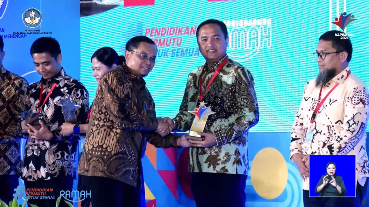 Raih Penghargaan Pengelolaan PIP Terbaik Pertama, Pematank Apresiasi Dinas Pendidikan Provinsi Lampung