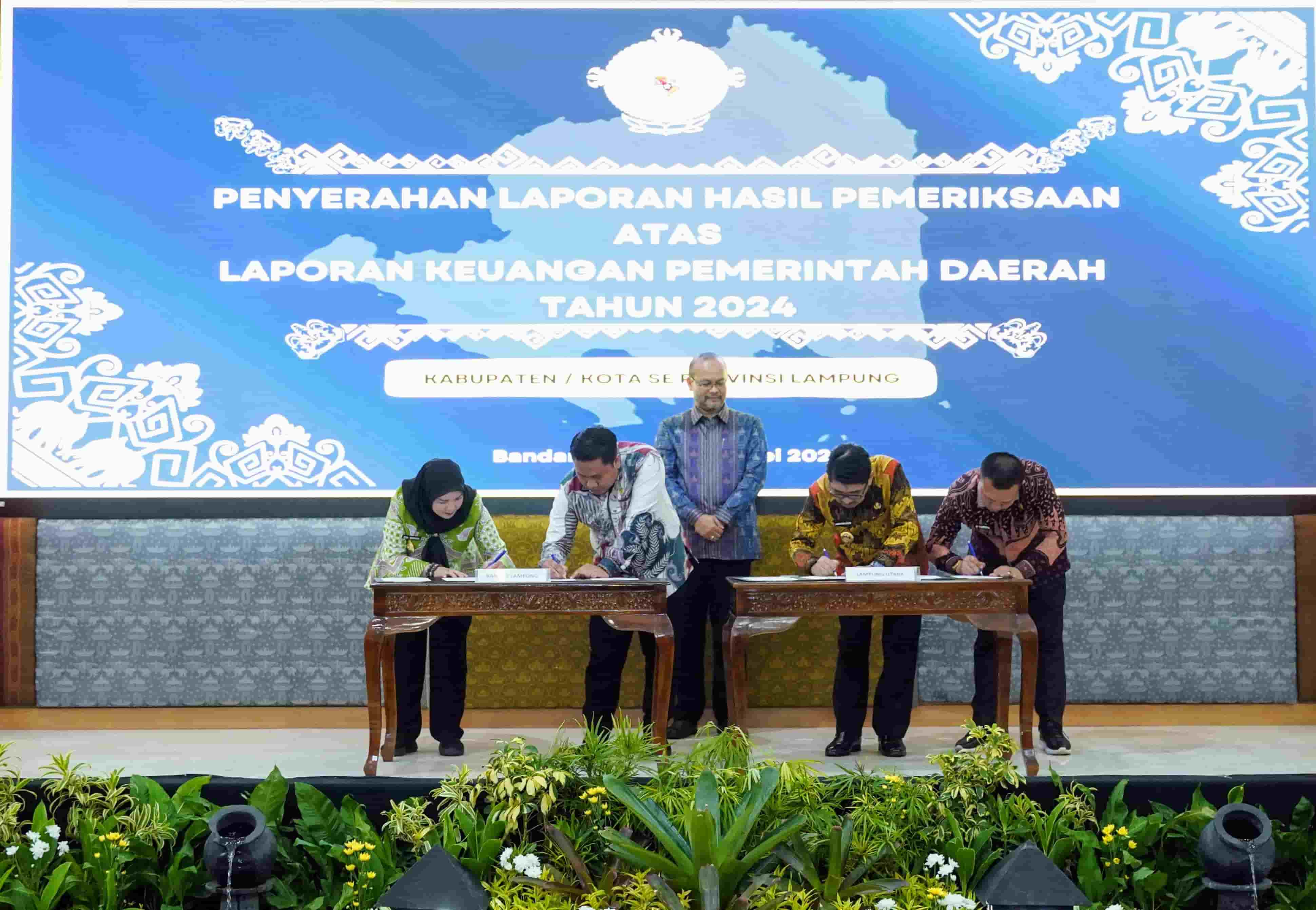 Pemkot Bandar Lampung Kembali Raih Opini WTP dari BPK