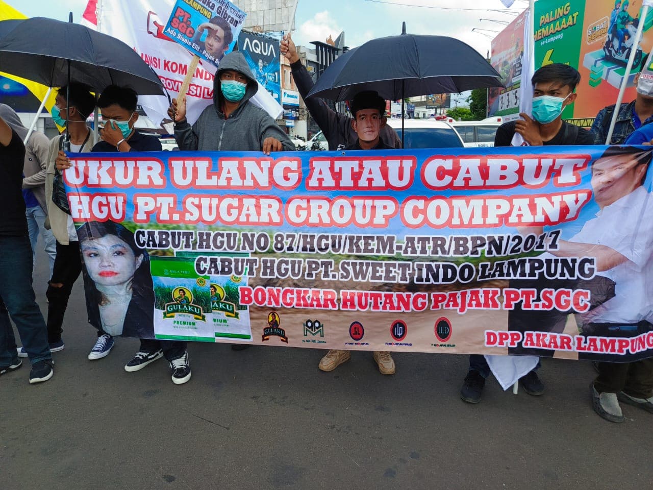 Akar Lampung Minta Kejagung Geledah Perusahaan PT. SGC