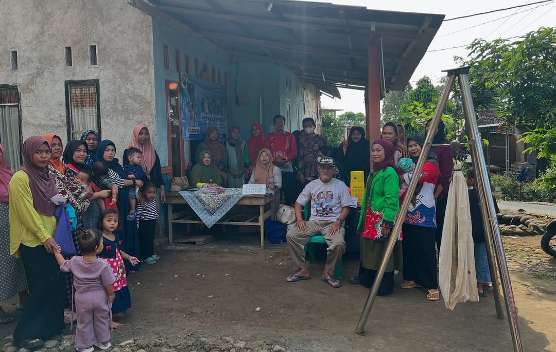 Lurah Sukarame II Tinjau Posyandu Kenanga 4