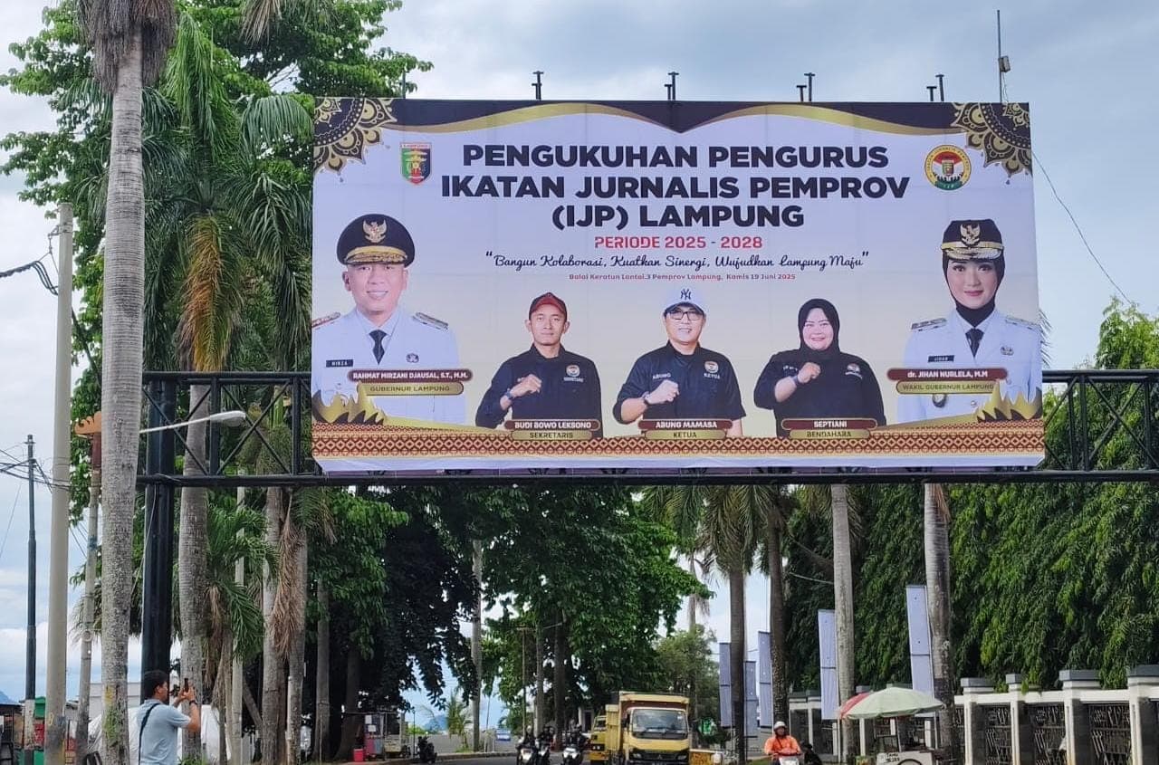 Besok, Gubernur Mirza Kukuhkan IJP Lampung