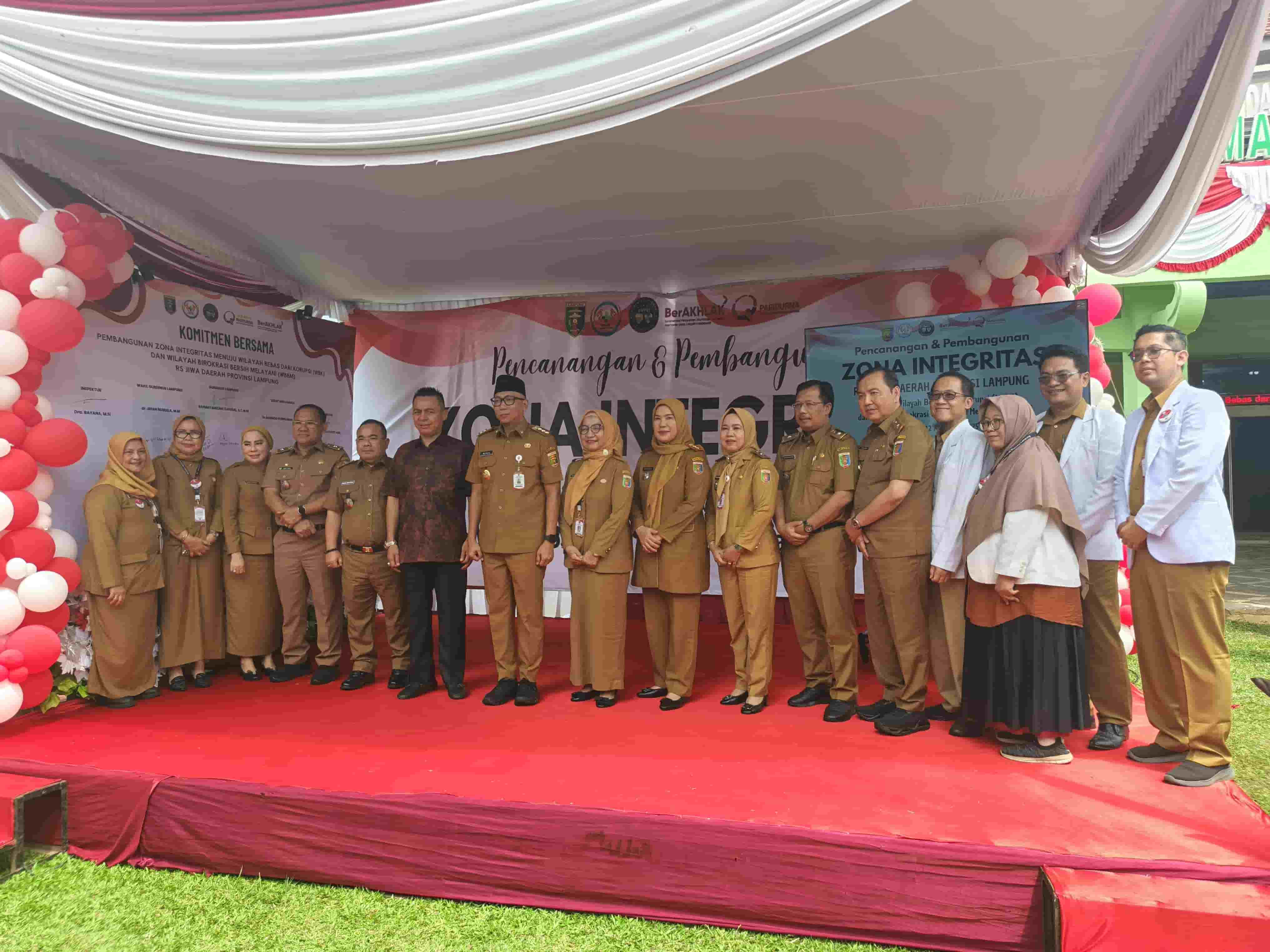 Gubernur Lampung: Pencanangan Zona Integritas RSJ Bukan Sekadar Seremoni
