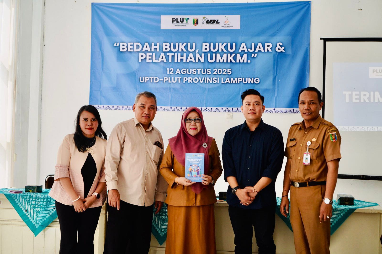 Pusat Studi UMKM UBL & PLUT Gelar Bedah Buku Ajar Dan Pelatihan UMKM