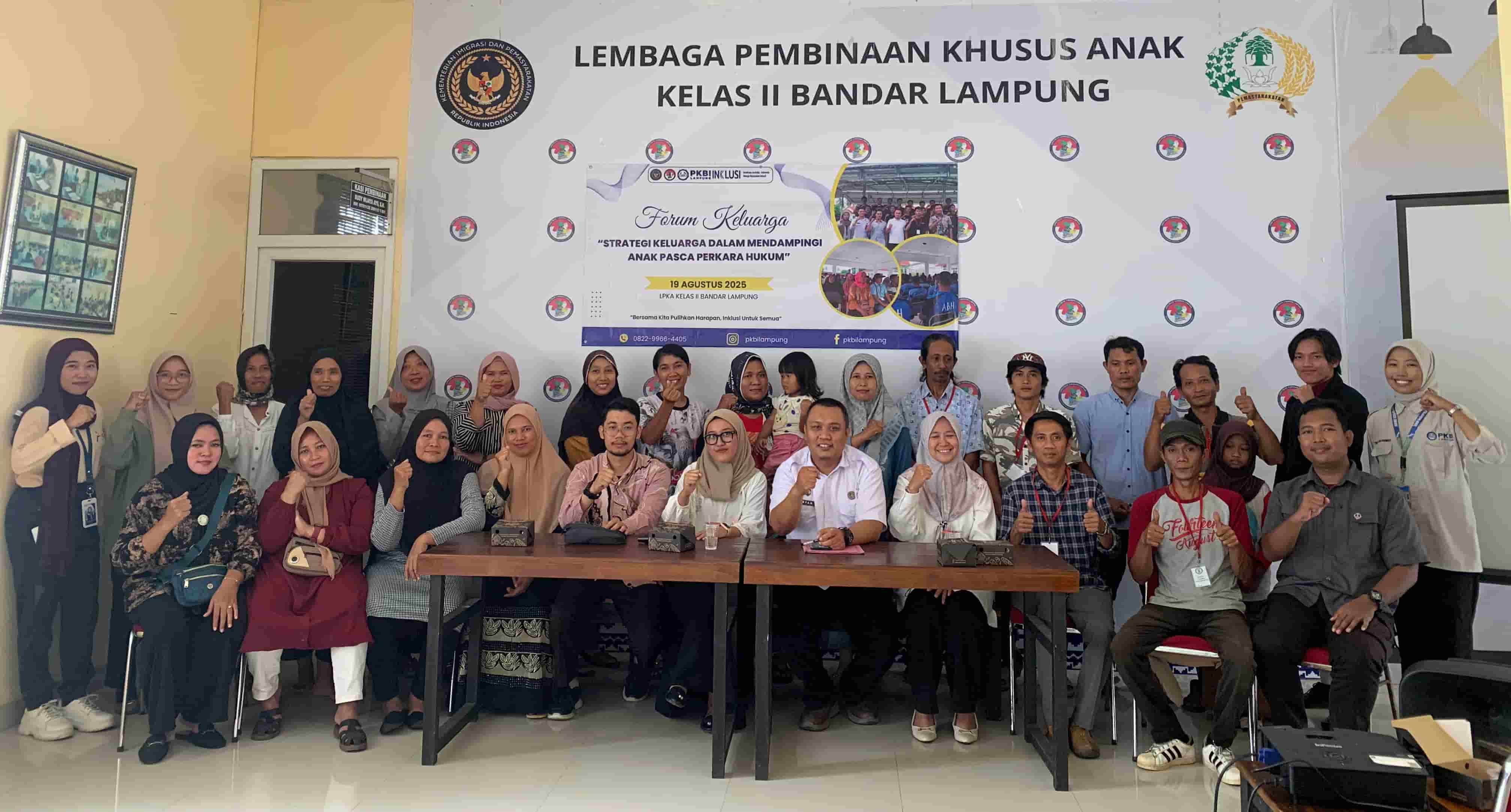 PKBI Lampung Gelar Forum Keluarga di LPKA, Merajut Kebersamaan, Menumbuhkan Kekuatan