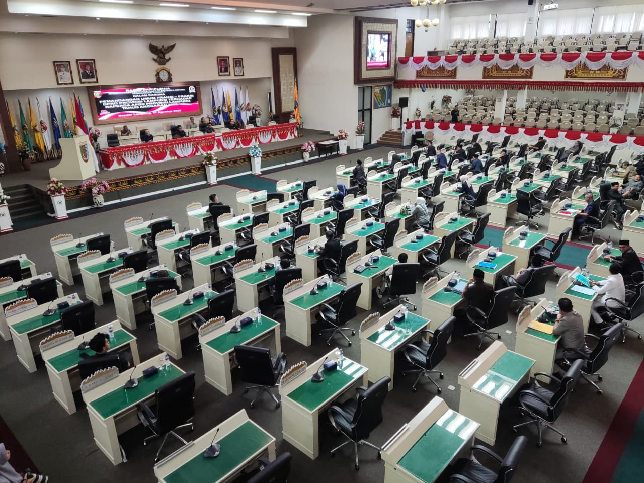 DPRD Lampung Gelar Paripurna Bahas APBD 2026