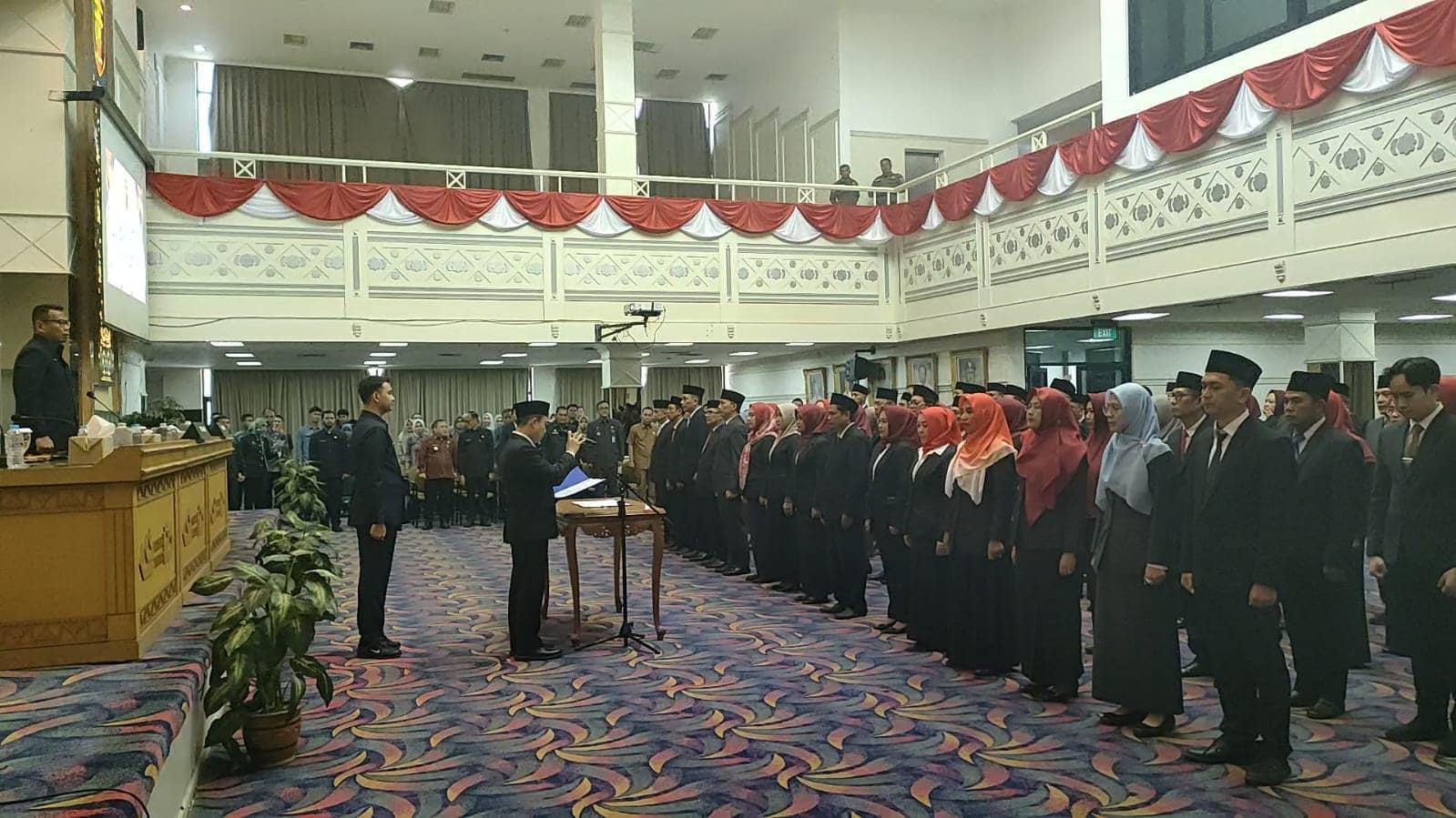 Pemprov Lampung Lantik 93 Pejabat Administrator dan Fungsional Baru