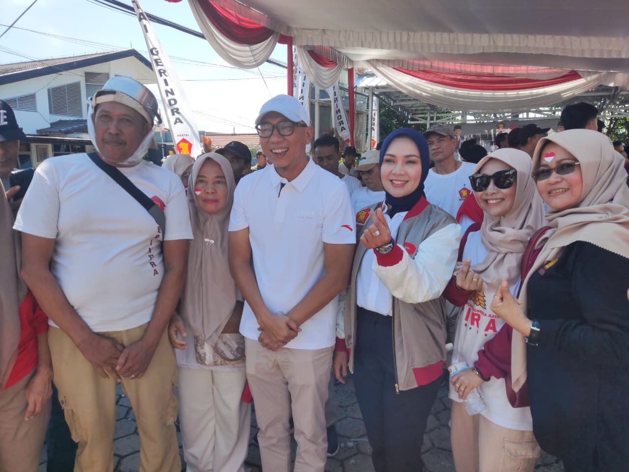 DPD Gerindra Lampung Rayakan HUT RI ke-80 dengan Lomba dan Bakti Sosial