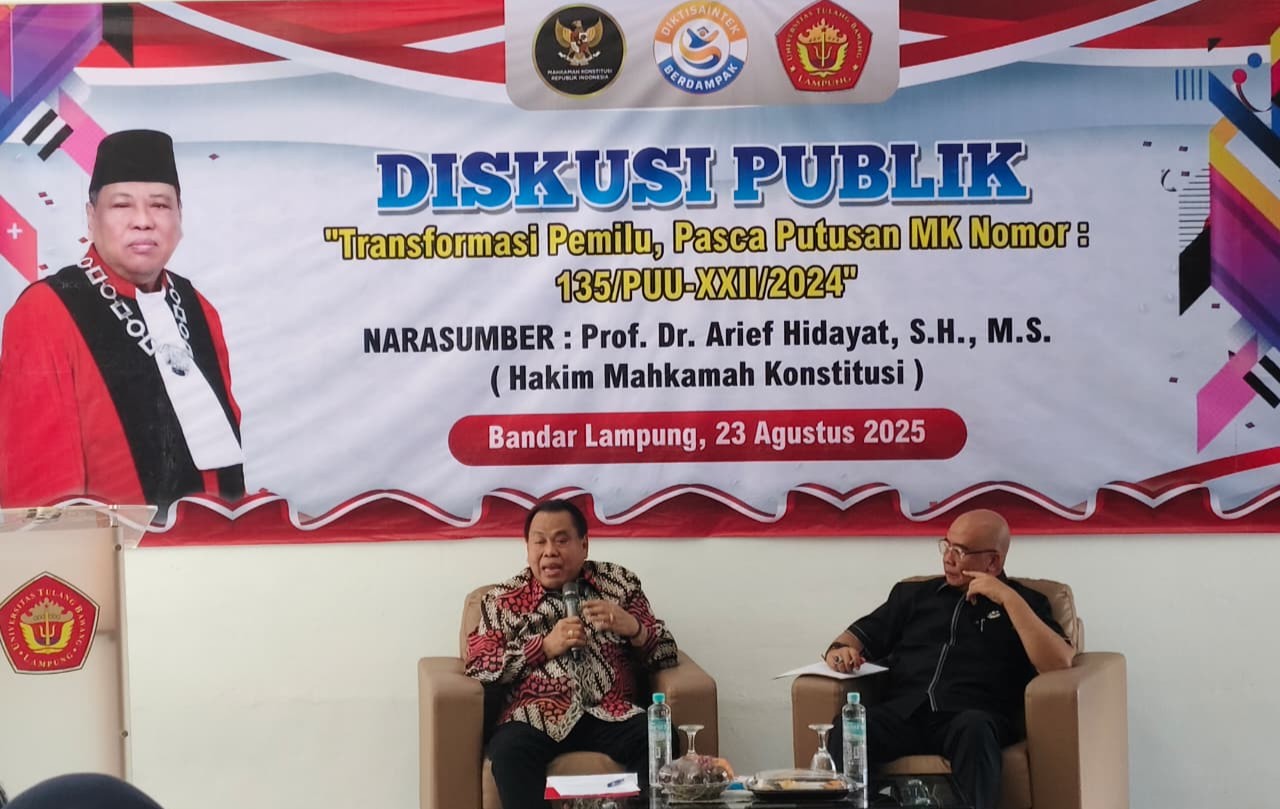 UTB Lampung Gelar Diskusi Publik