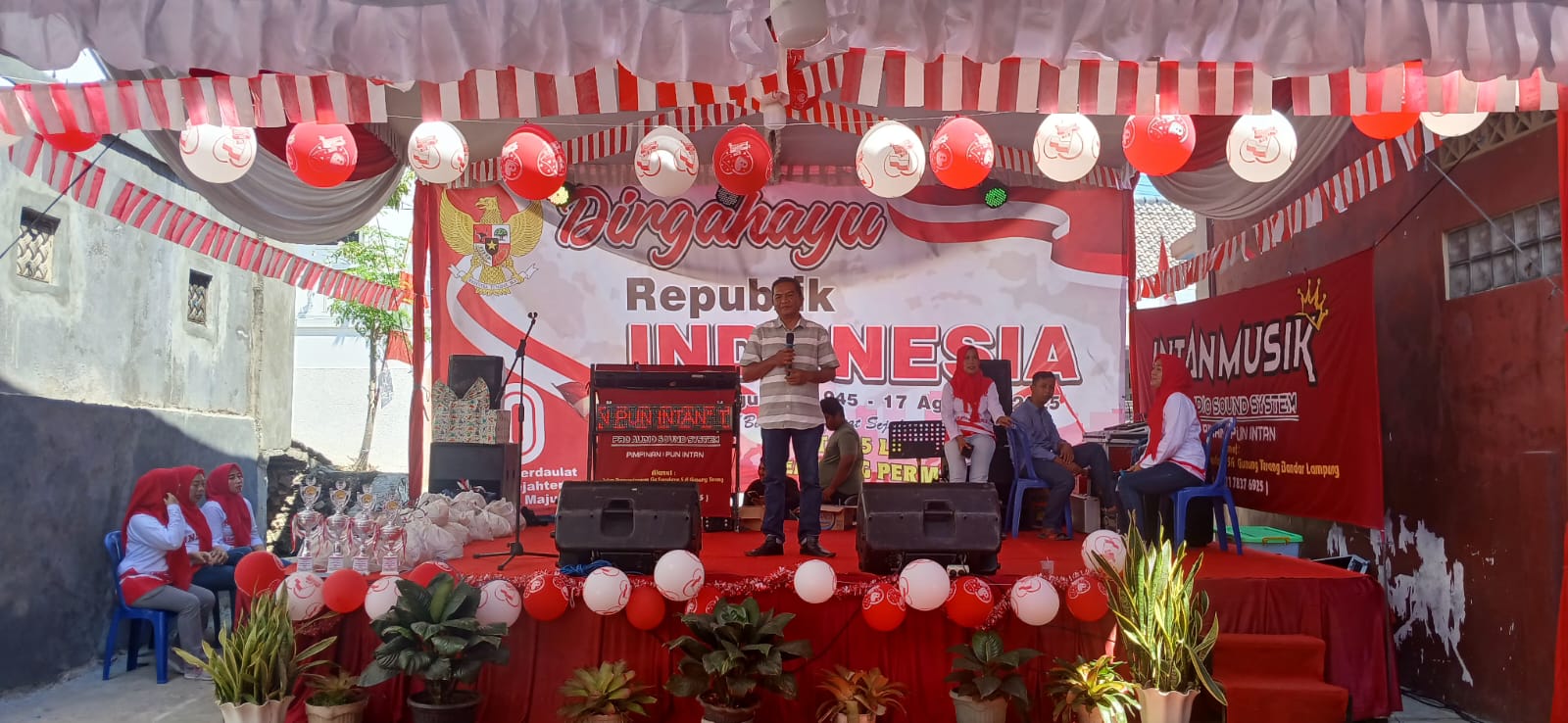 Lurah Kemiling Permai Ajak Pemuda Bangun Bangsa pada Peringatan HUT RI ke-80