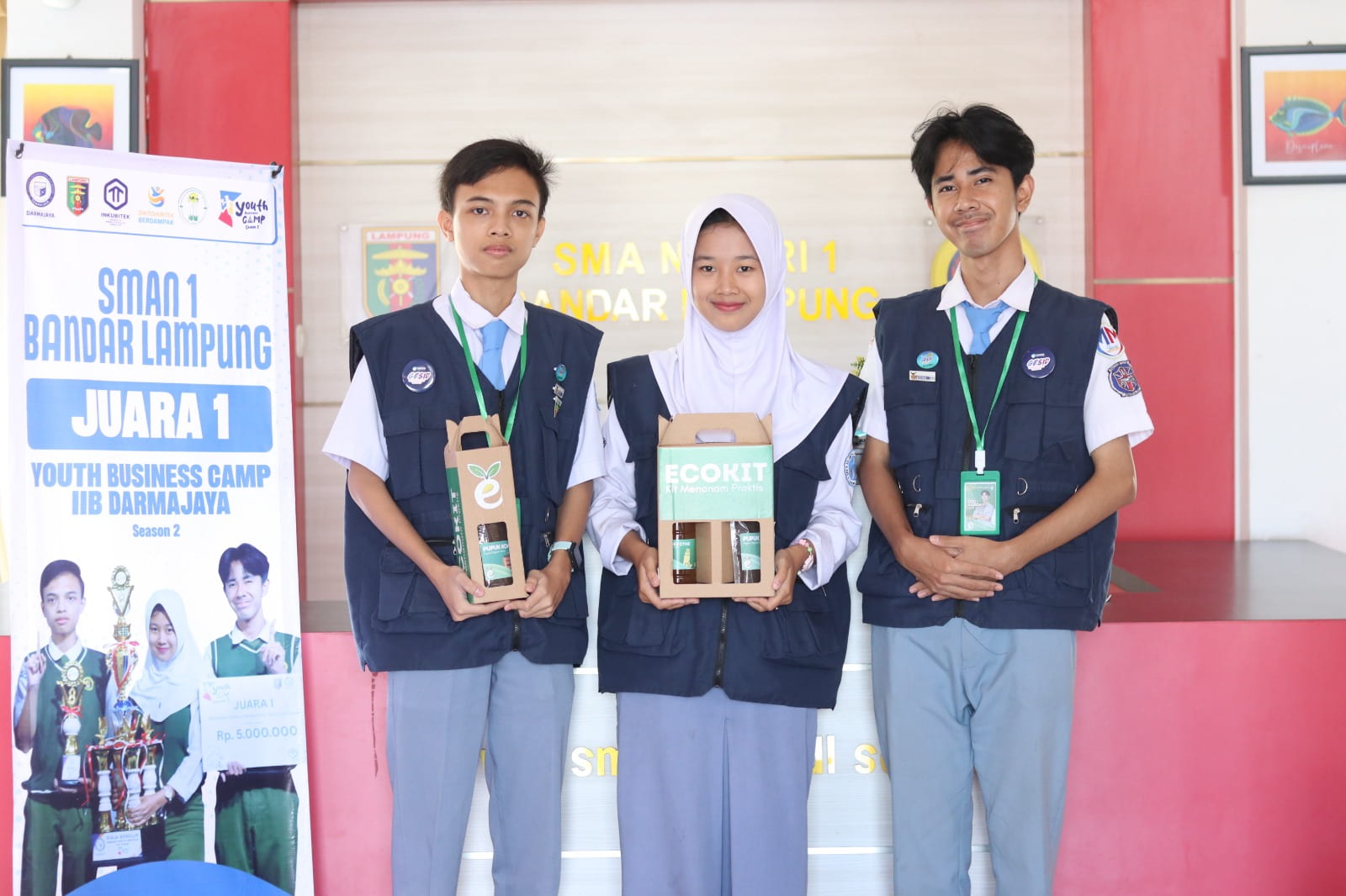 IIB Darmajaya Gandeng SMAN 1 Bandar Lampung Bentuk Inkubator Bisnis Sekolah