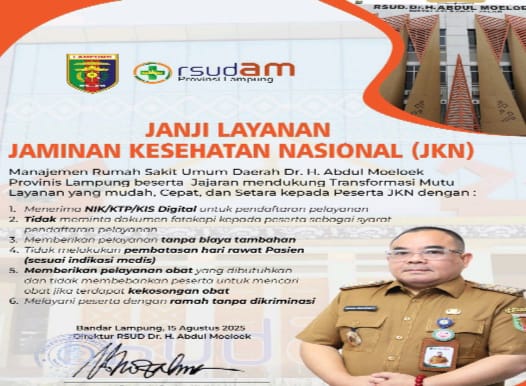 RSUDAM Perkuat Komitmen Layanan