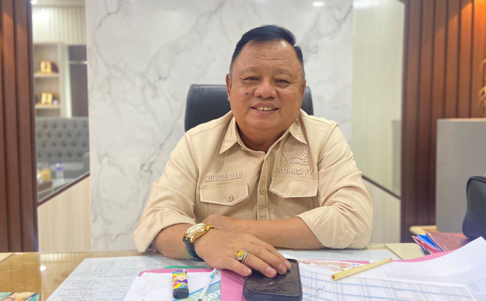 Mukhlis Basri Optimis Jalan Mantap Capai 85%