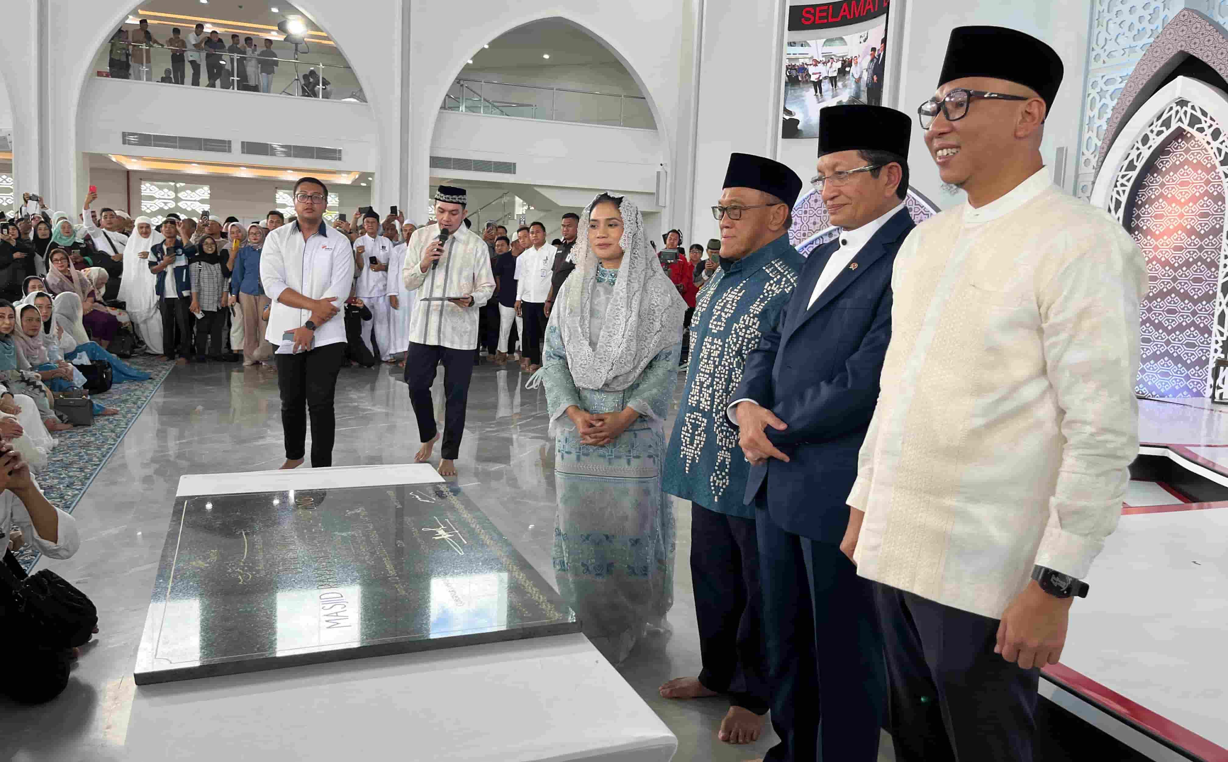 Masjid Raya Al-Bakrie Diresmikan, Jadi Ikon Baru Lampung