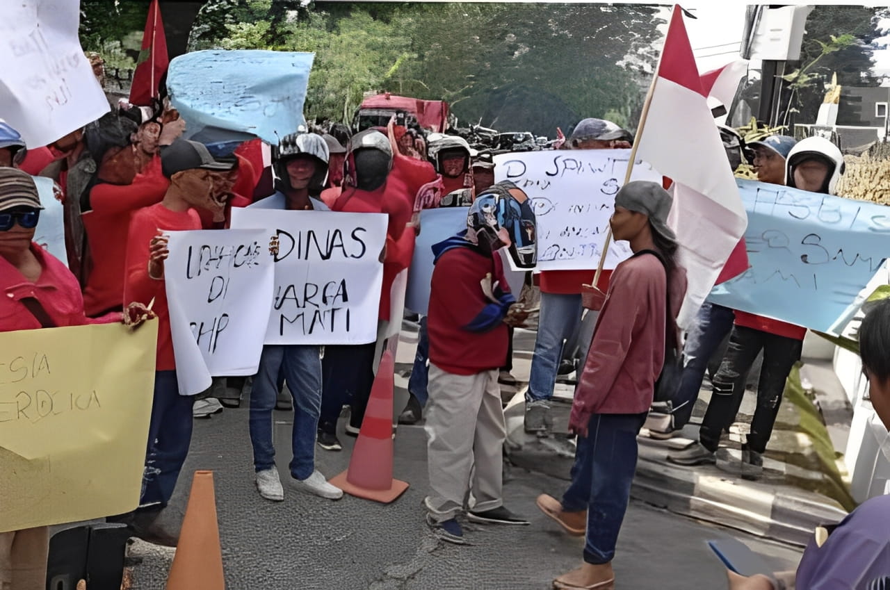 Buruh PTPN I Tuntut Status Karyawan Tetap dan Bonus