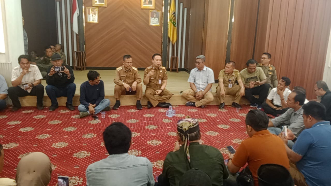 Soal OTT Dua Ketua LSM, Gabungan Ormas Gelar Audiensi bersama Sekda Lampung