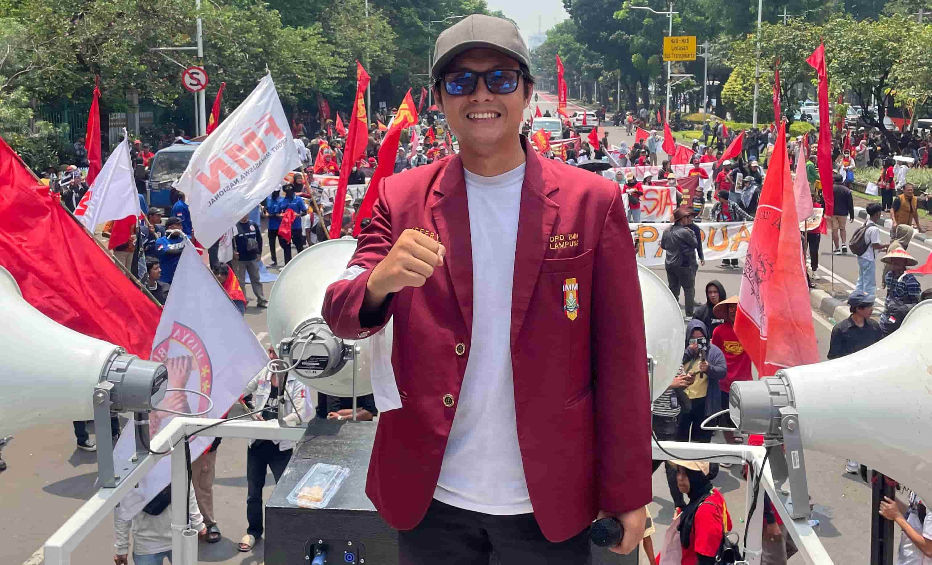 DPD IMM dan Petani Lampung Gelar Aksi di Depan Istana Negara