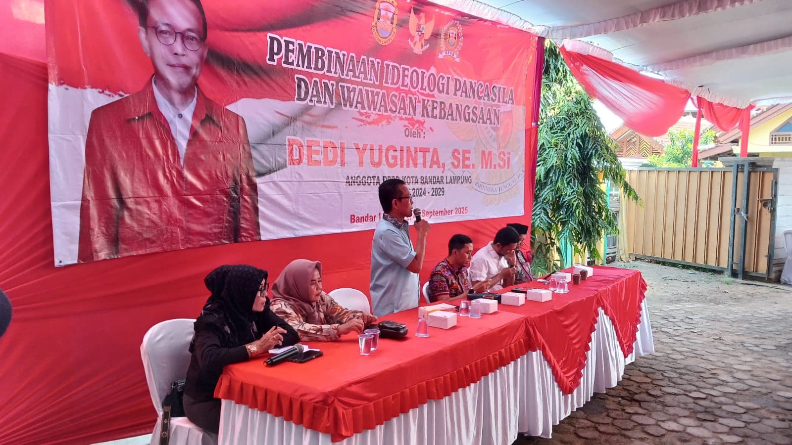 Dedi Ajak Warga Kota Baru Amalkan Nilai Pancasila dalam Kehidupan Sehari-hari
