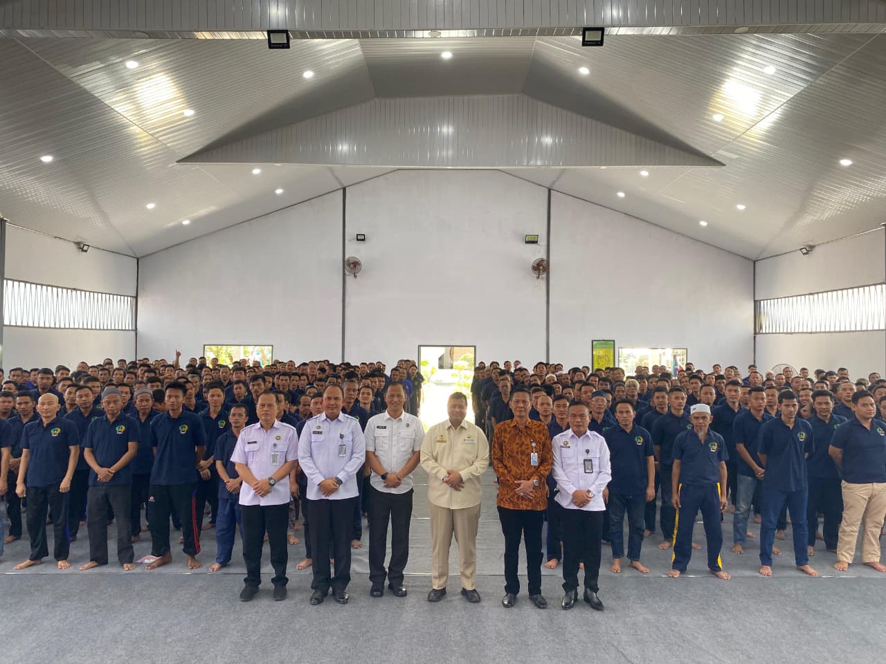 Irjen Kemenkumham Tekankan Pentingnya HAM di Lapas Narkotika Bandar Lampung